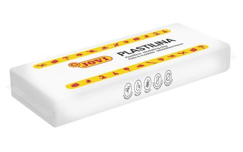 PLASTILINA JOVI 71 PASTILLA 150 gr. BLANCO CAJA DE