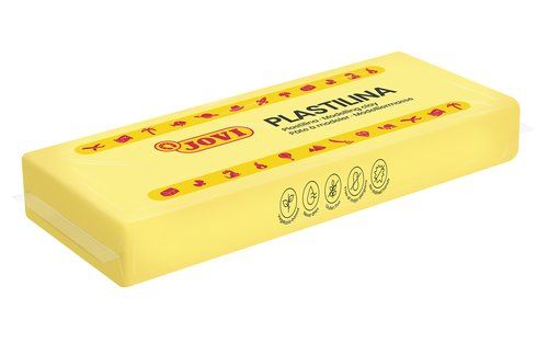 PLASTILINA JOVI 71 PASTILLA 150 gr. AMARILLO CAJA