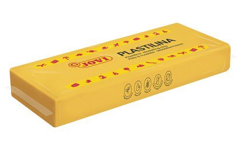 PLASTILINA JOVI 71 PASTILLA 150 gr. AMARILLO OSCUR