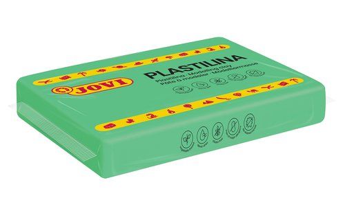 PLASTILINA JOVI 72 PASTILLA 350 gr. VERDE CLARO CA