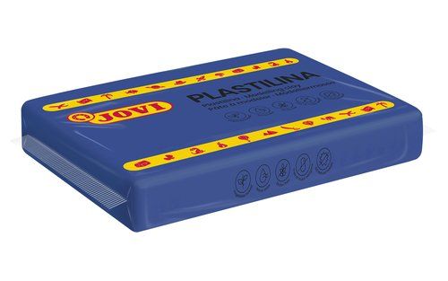 PLASTILINA JOVI 72 PASTILLA 350 gr. AZUL OSCURO CA