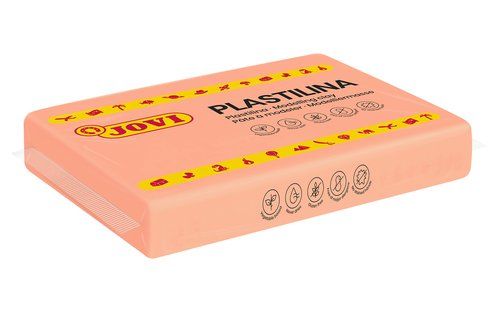 PLASTILINA JOVI 72 PASTILLA 350 gr. CARNE CAJA DE
