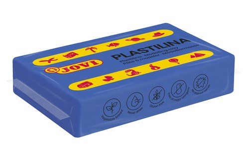 PLASTILINA JOVI 70 PASTILLA 50 gr. AZUL OSCURO CAJ
