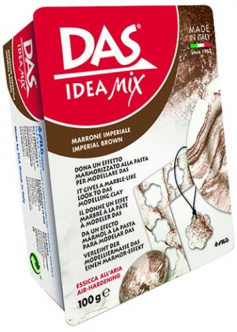 PASTA MODELAR DAS IDEA MIX Marron Imperial Pastill
