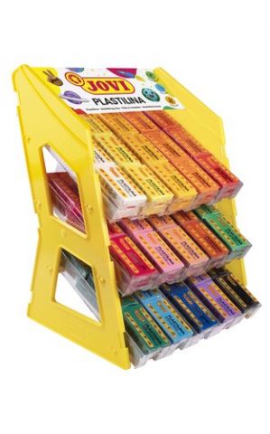 PLASTILINA JOVI 70 PASTILLA 50 gr. SURTIDO EXPOSIT