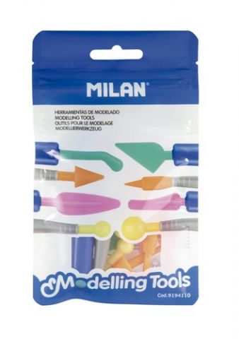 MOLDEADORES MILAN BOLSA de 10 (2 mangos + 8 puntas