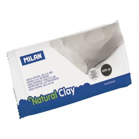 PASTA MODELAR MILAN BLANCO  400 GR