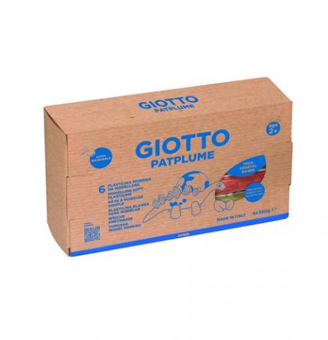PLASTILINA PATPLUME 350GR CAJA DE 6 SKIN TONES