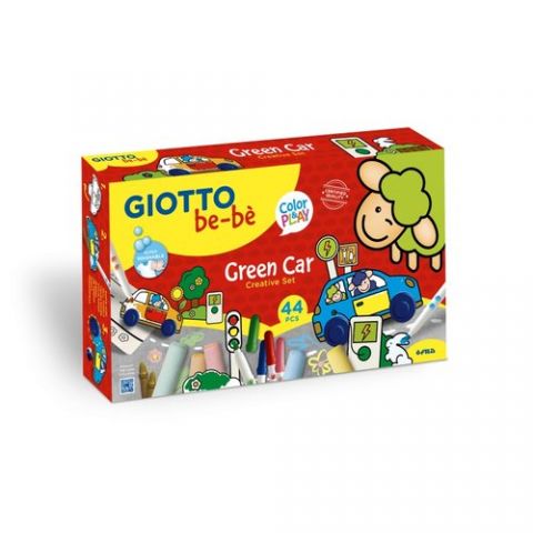 PASTA GIOTTO BEBE JUEGA Y CREA GREEN CAR