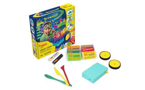 PLASTILINA JOVI JOVITECH CRAZY CARS MONSTERS KIT
(