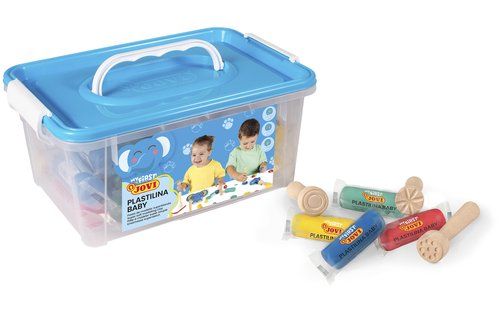 PLASTILINA JOVI BABY MY FIRST 38 gr. BAUL ESCOLAR