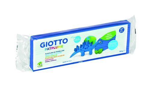 PLASTILINA PATPLUME 350GR CAJA 12 PASTILLAS AZUL O
