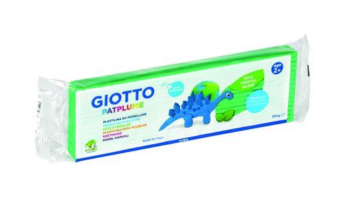 PLASTILINA PATPLUME 350GR CAJA 12 PASTILLAS VERDE
