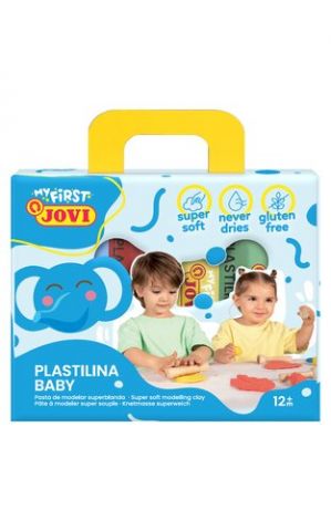 PLASTILINA JOVI BABY MY FIRST 38 gr. ESTUCHE de 4