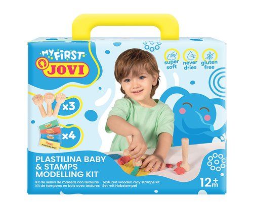 PLASTILINA JOVI BABY MY FIRST KIT 4 PASTILLAS 38 g