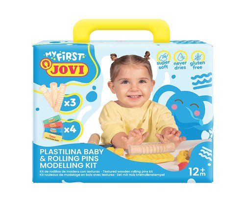 PLASTILINA JOVI BABY MY FIRST KIT 4 PASTILLAS 38 g