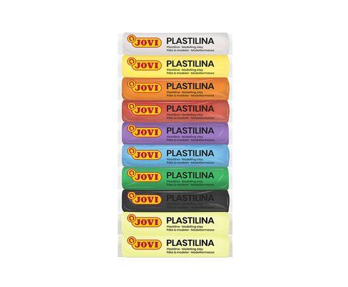 PLASTILINA JOVI BARRA 15 gr. SURTIDO ESTUCHE de 10