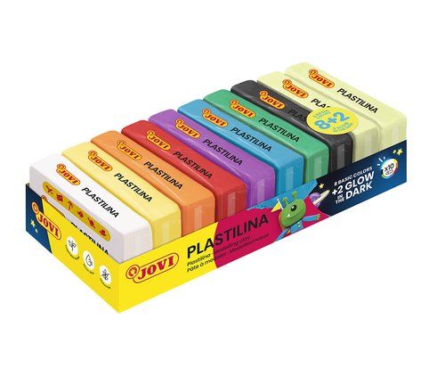PLASTILINA JOVI 70 PASTILLA 50 gr. SURTIDO SURTIDO