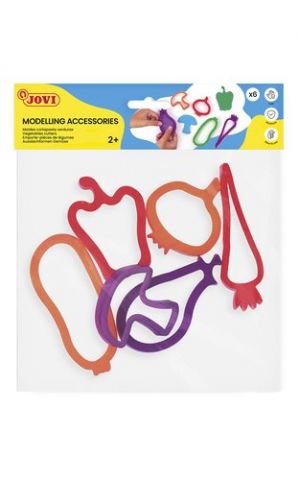MOLDES JOVI BOLSA VERDURAS 6 UNIDADES