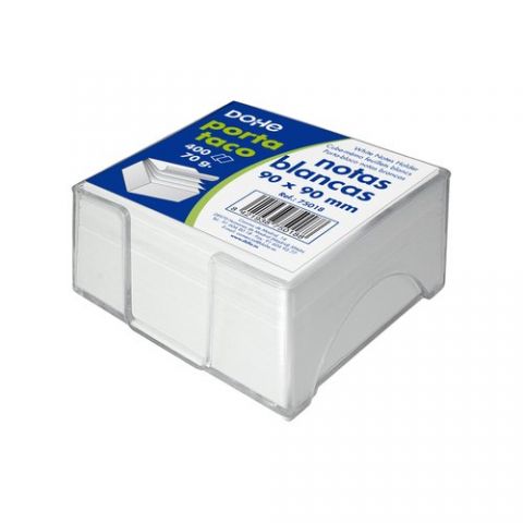 PORTA NOTAS DOHE 95x95x43 mm TRANSPARENTE (CON TAC
