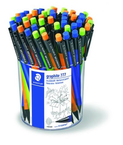 PORTAMINAS STAEDTLER 777 GRAPHITE 0,5 mm EXPOSITOR