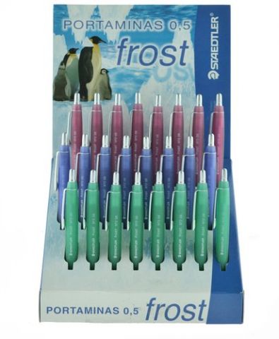 PORTAMINAS STAEDTLER 972 FROST 0,5 mm EXPOSITOR de