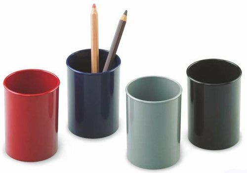 PORTA LAPICES FAIBO PLASTICO NEGRO OPACOS