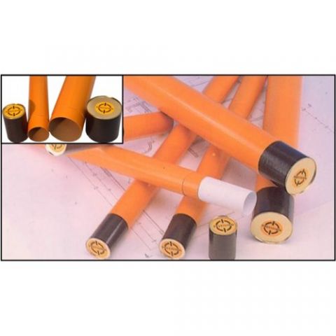 PORTAPLANOS para ENVIO CG TUBO CARTON NARANJA 50x6