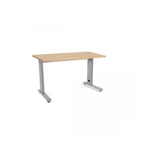 MESA ROCADA METAL 120x60 ESTRUCTURA ALUMINIO TABLE