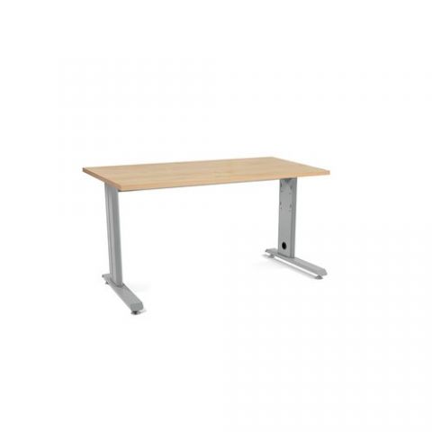 MESA ROCADA METAL 140x80 ESTRUCTURA ALUMINIO TABLE