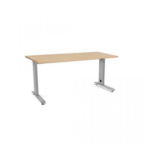 MESA ROCADA METAL 160x80 ESTRUCTURA ALUMINIO TABLE