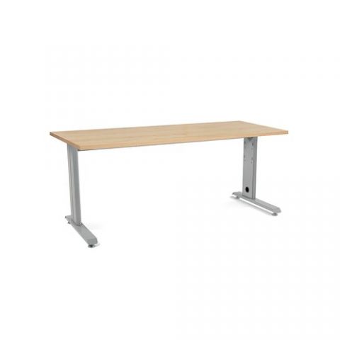 MESA ROCADA METAL 180x80 ESTRUCTURA ALUMINIO TABLE