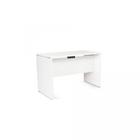 MESA ROCADA WORK 120x60 ESTRUCTURA BLANCO TABLERO
