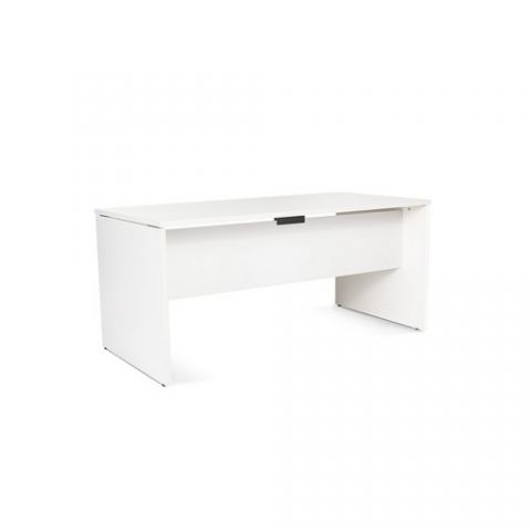 MESA ROCADA WORK 160x80 ESTRUCTURA BLANCO TABLERO