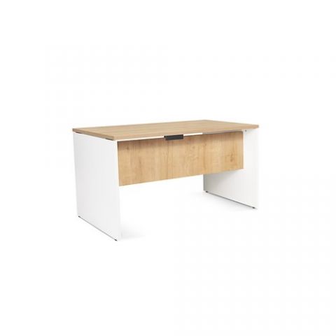 MESA ROCADA WORK  140x80 ESTRUCTURA BLANCO TABLERO