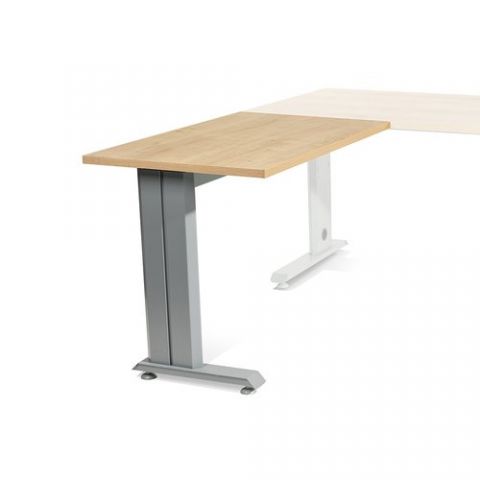 MESA ROCADA METAL ALA 100x60 ESTRUCTURA ALUMINIO T