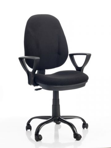 SILLA ARCHIVO 2000 OURIZO CON BRAZOS Y TAPICERIA N