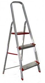 ESCALERA OUTAS ALUMINIO 3 PELDAÑOS