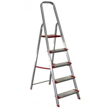 ESCALERA OUTAS ALUMINIO 5 PELDAÑOS