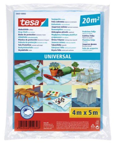 PLASTICO TESA DE CUBRICION UNIVERSAL TRANSPARENTE