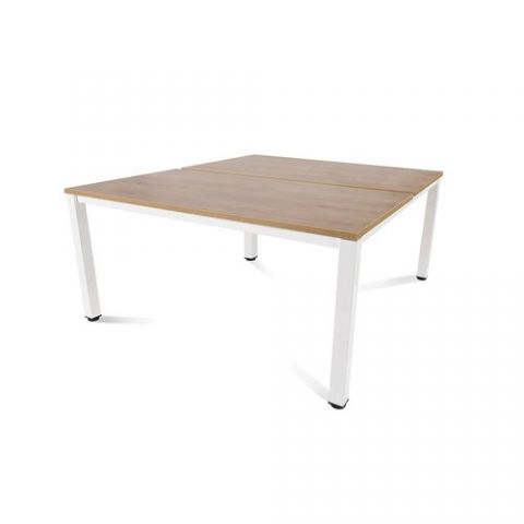 MESA ROCADA EXECUTIVE 160x163 ESTRUCTURA BLANCO TA