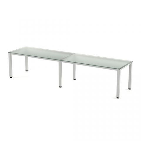 MESA ROCADA EXECUTIVE 320x80 ESTRUCTURA BLANCO TAB