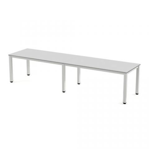 MESA ROCADA EXECUTIVE 320x80 ESTRUCTURA BLANCO TAB