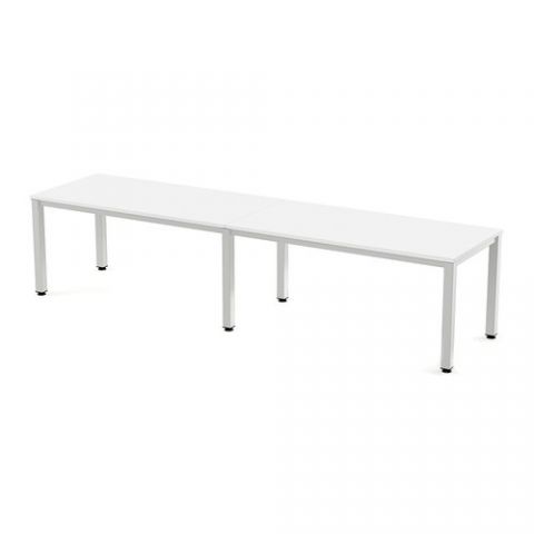 MESA ROCADA EXECUTIVE 320x80 ESTRUCTURA BLANCO TAB