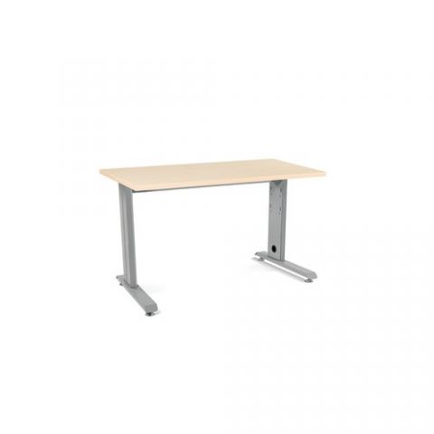 MESA ROCADA METAL 120x60 ESTRUCTURA ALUMINIO TABLE