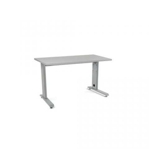 MESA ROCADA METAL 120x60 ESTRUCTURA ALUMINIO TABLE