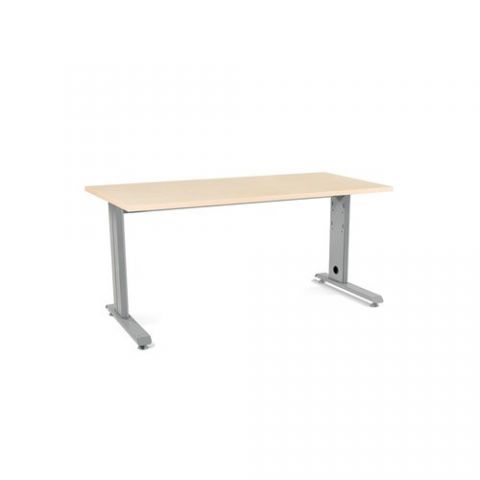 MESA ROCADA METAL 160x80 ESTRUCTURA ALUMINIO TABLE
