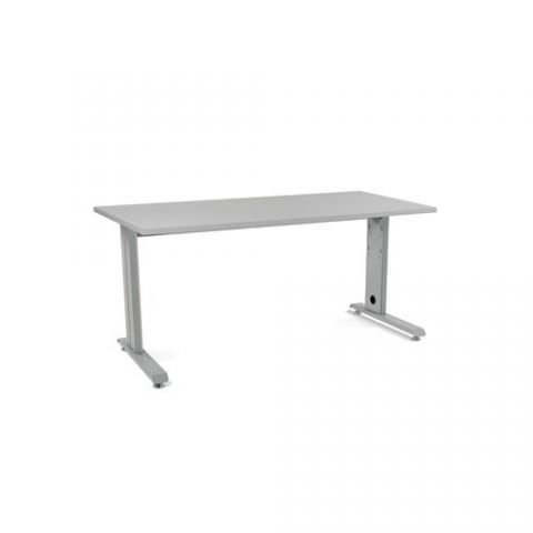 MESA ROCADA METAL 160x80 ESTRUCTURA ALUMINIO TABLE