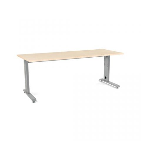 MESA ROCADA METAL 200x80 ESTRUCTURA ALUMINIO TABLE