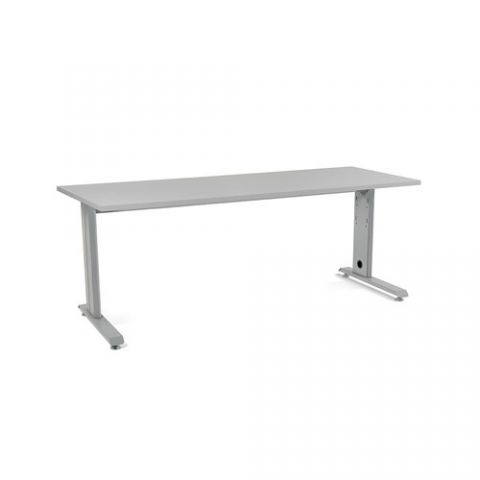 MESA ROCADA METAL 200x80 ESTRUCTURA ALUMINIO TABLE